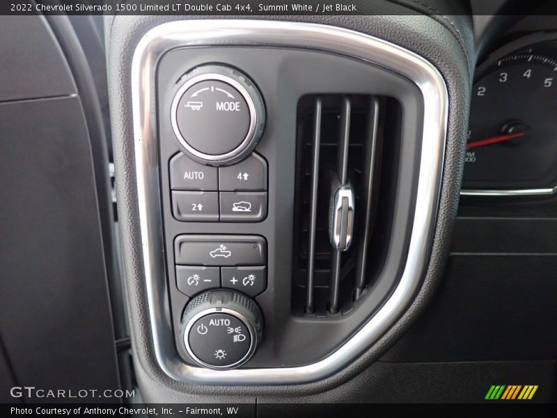 Summit White / Jet Black 2022 Chevrolet Silverado 1500 Limited LT Double Cab 4x4