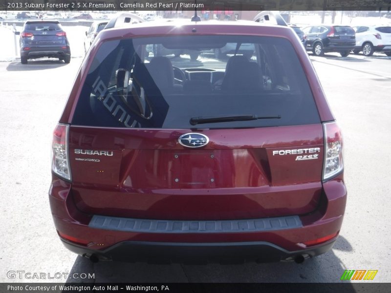 Camellia Red Pearl / Platinum 2013 Subaru Forester 2.5 X Premium