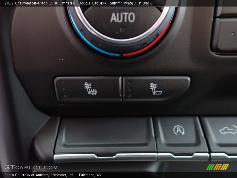 Summit White / Jet Black 2022 Chevrolet Silverado 1500 Limited LT Double Cab 4x4