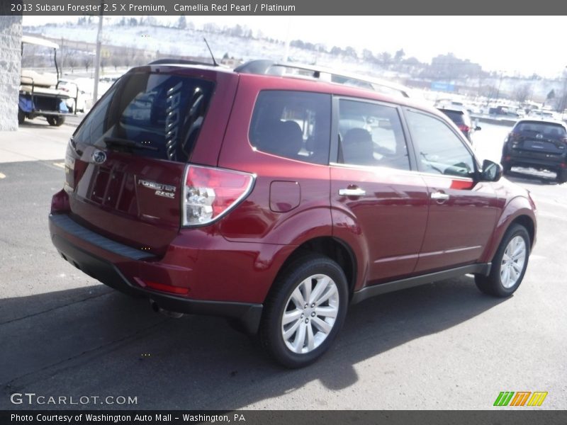 Camellia Red Pearl / Platinum 2013 Subaru Forester 2.5 X Premium