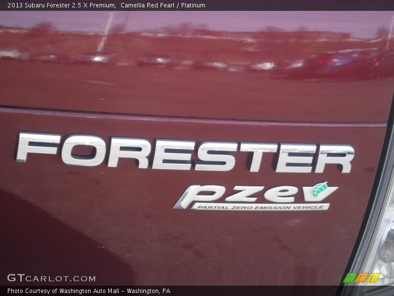 Camellia Red Pearl / Platinum 2013 Subaru Forester 2.5 X Premium
