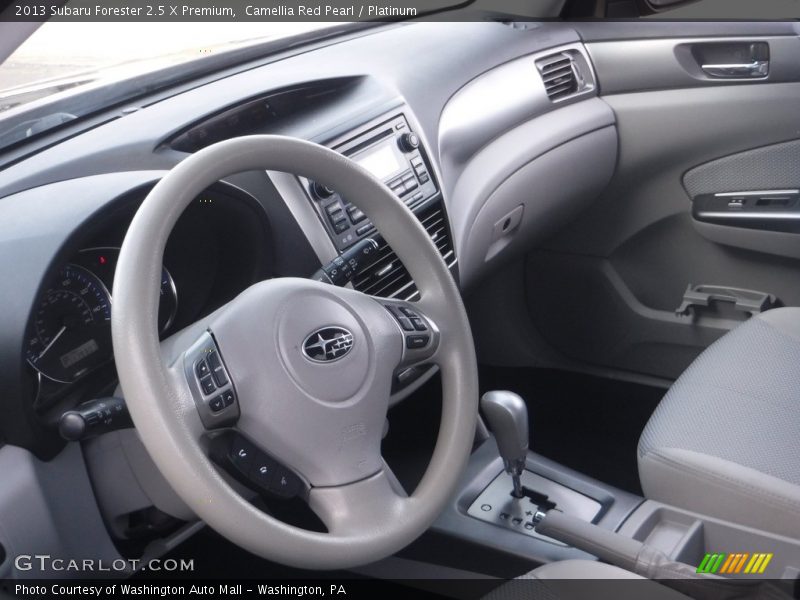 Camellia Red Pearl / Platinum 2013 Subaru Forester 2.5 X Premium