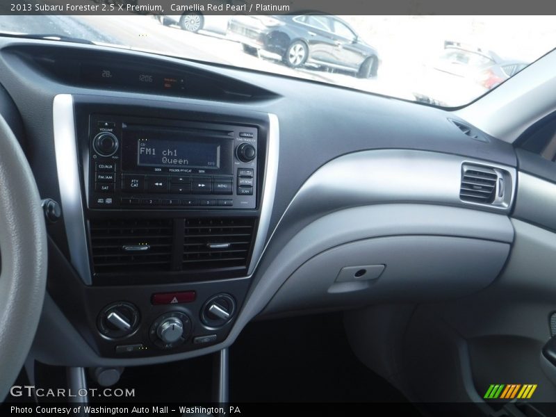 Camellia Red Pearl / Platinum 2013 Subaru Forester 2.5 X Premium