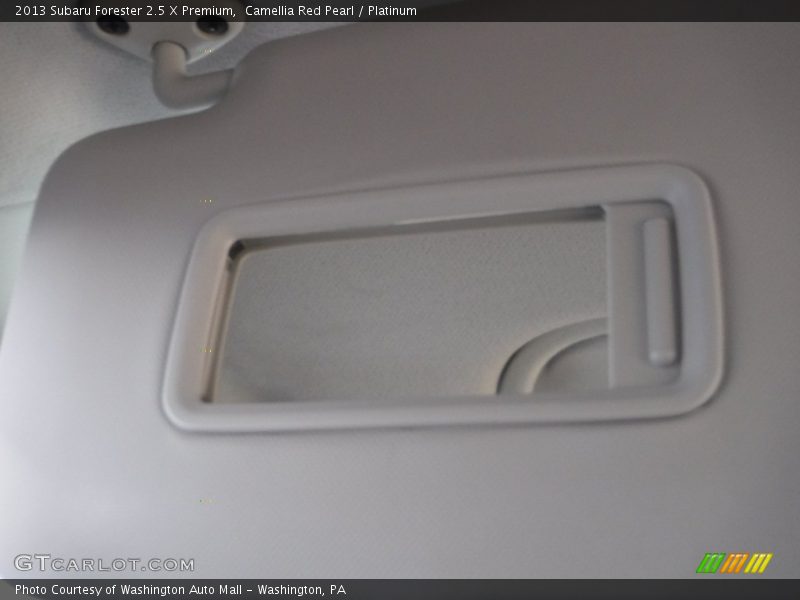Camellia Red Pearl / Platinum 2013 Subaru Forester 2.5 X Premium