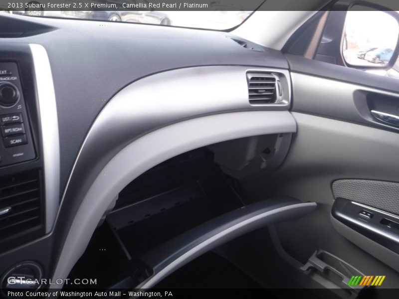 Camellia Red Pearl / Platinum 2013 Subaru Forester 2.5 X Premium