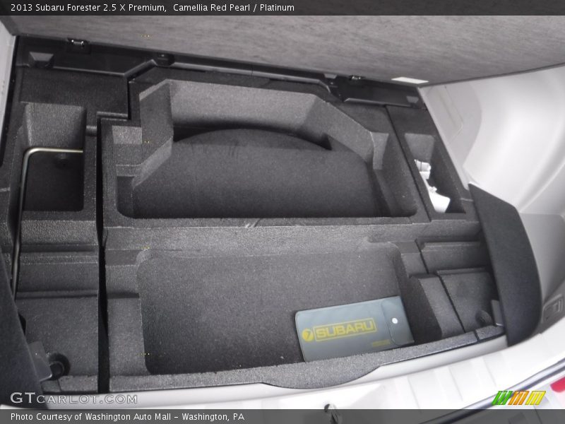 Camellia Red Pearl / Platinum 2013 Subaru Forester 2.5 X Premium