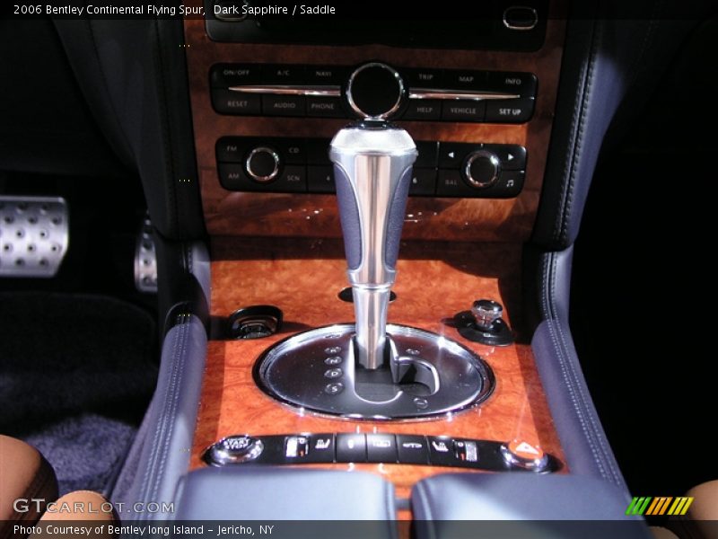 Dark Sapphire / Saddle 2006 Bentley Continental Flying Spur