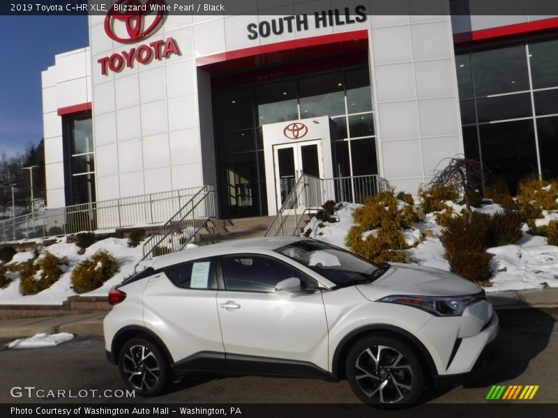 Blizzard White Pearl / Black 2019 Toyota C-HR XLE