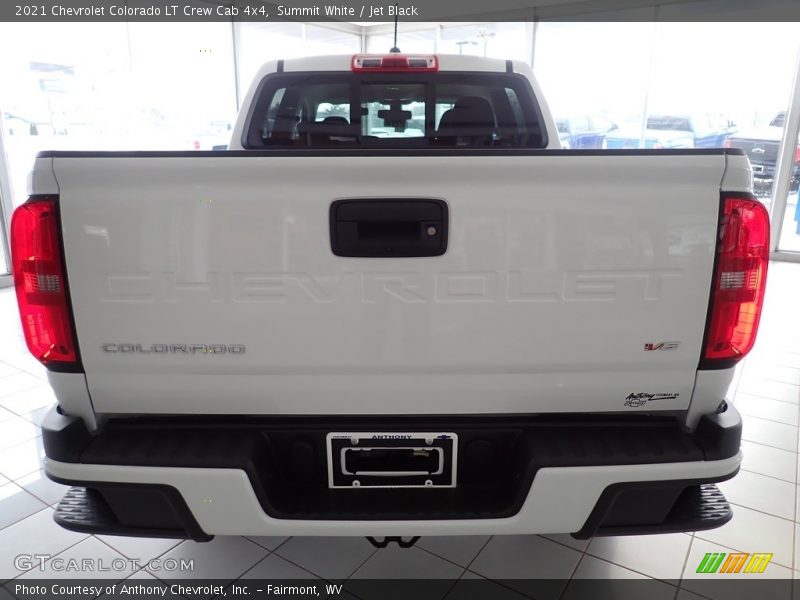 Summit White / Jet Black 2021 Chevrolet Colorado LT Crew Cab 4x4