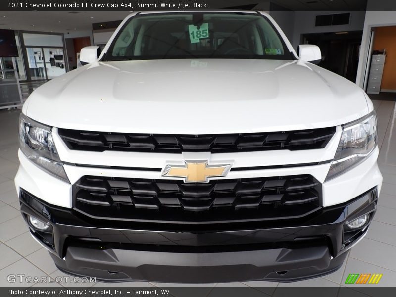 Summit White / Jet Black 2021 Chevrolet Colorado LT Crew Cab 4x4