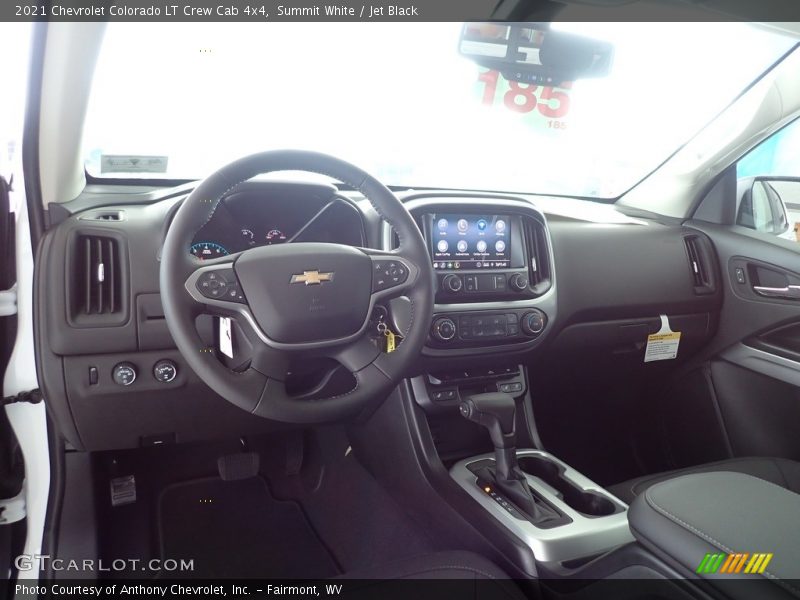 Summit White / Jet Black 2021 Chevrolet Colorado LT Crew Cab 4x4