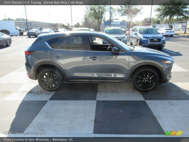 Eternal Blue Mica / Silk Beige 2020 Mazda CX-5 Touring