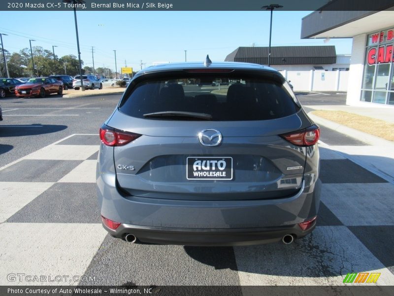 Eternal Blue Mica / Silk Beige 2020 Mazda CX-5 Touring