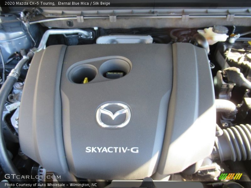 Eternal Blue Mica / Silk Beige 2020 Mazda CX-5 Touring