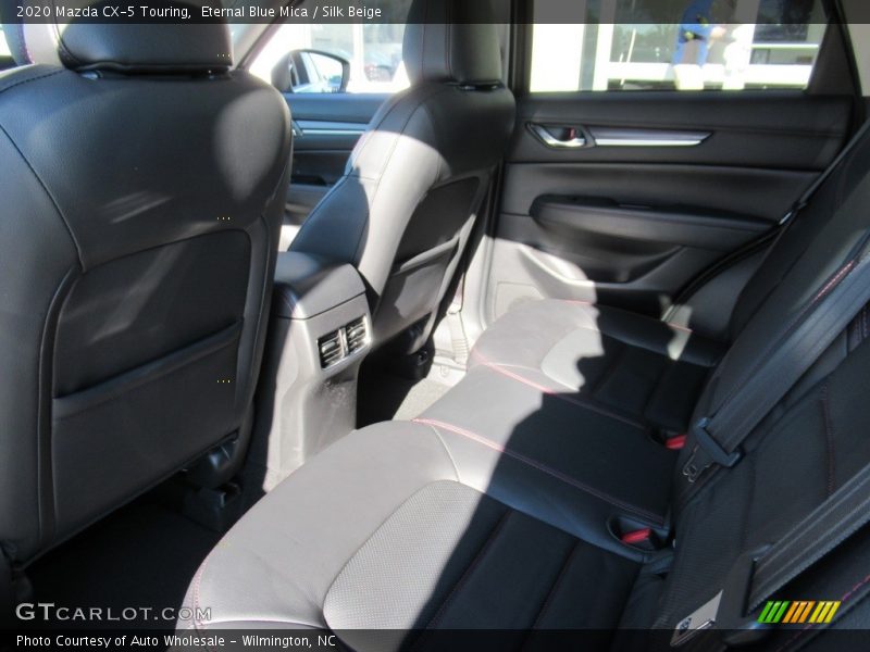 Eternal Blue Mica / Silk Beige 2020 Mazda CX-5 Touring