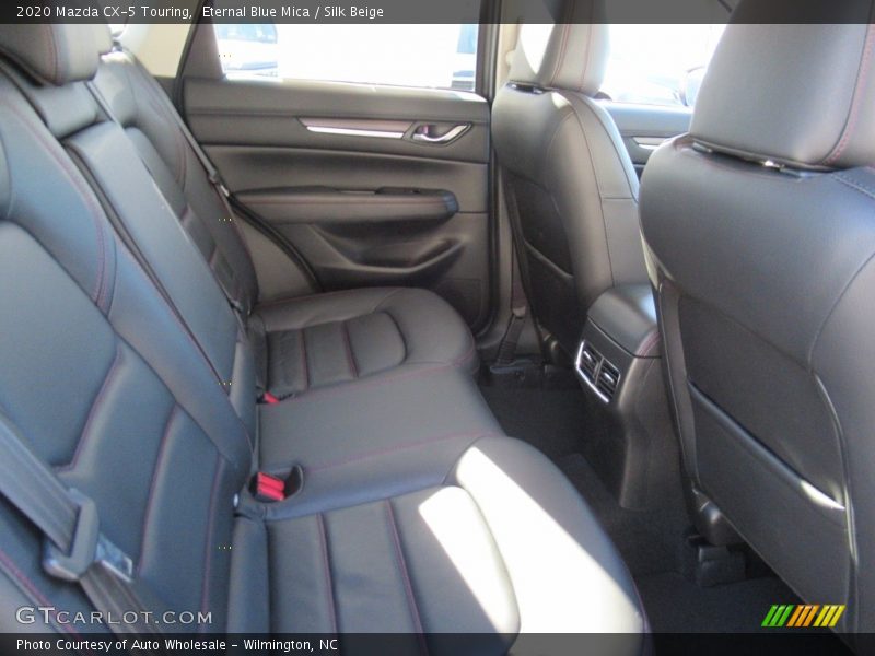 Eternal Blue Mica / Silk Beige 2020 Mazda CX-5 Touring