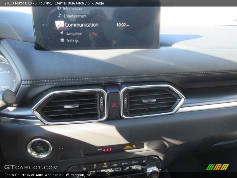 Eternal Blue Mica / Silk Beige 2020 Mazda CX-5 Touring