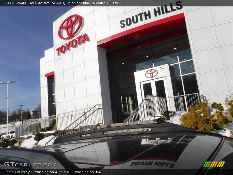 Midnight Black Metallic / Black 2019 Toyota RAV4 Adventure AWD