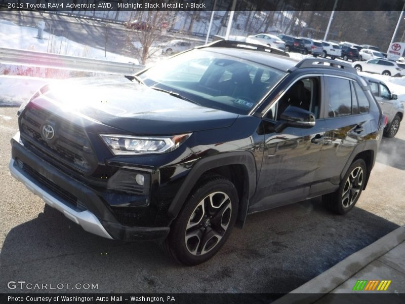 Midnight Black Metallic / Black 2019 Toyota RAV4 Adventure AWD