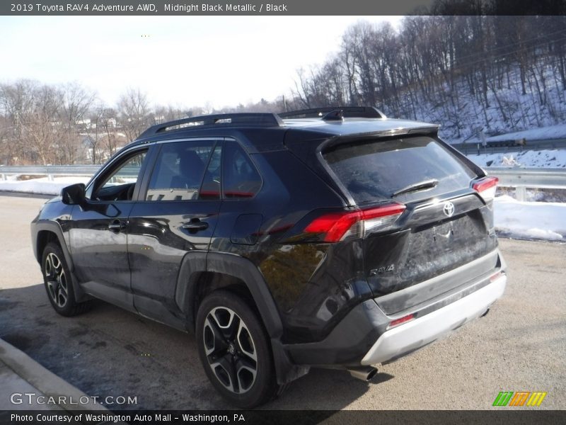 Midnight Black Metallic / Black 2019 Toyota RAV4 Adventure AWD