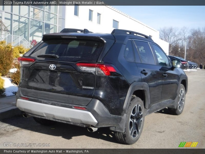 Midnight Black Metallic / Black 2019 Toyota RAV4 Adventure AWD