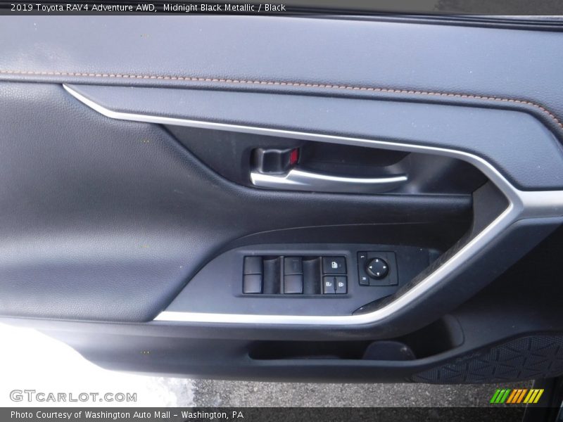 Midnight Black Metallic / Black 2019 Toyota RAV4 Adventure AWD
