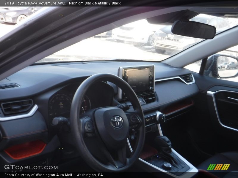 Midnight Black Metallic / Black 2019 Toyota RAV4 Adventure AWD