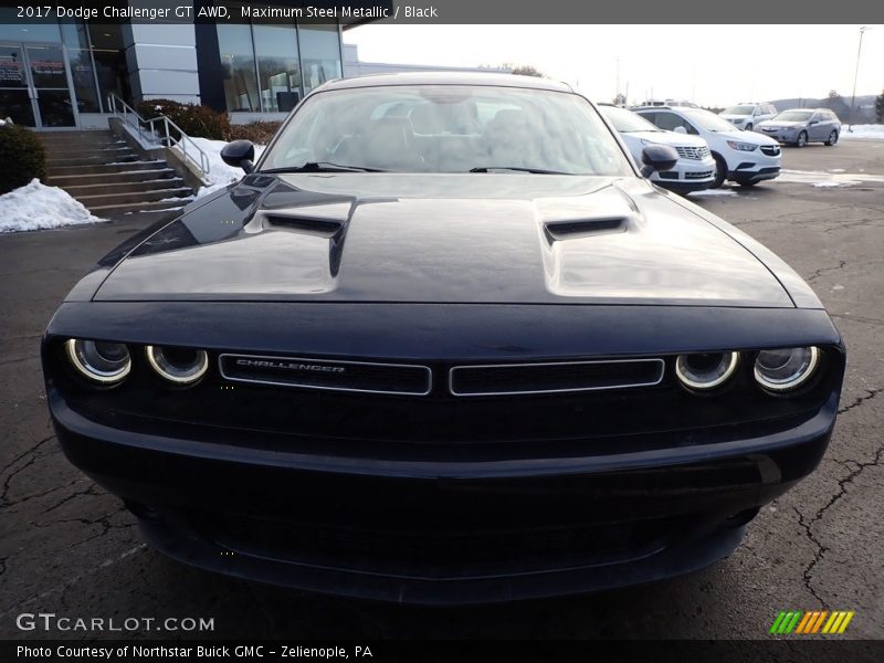 Maximum Steel Metallic / Black 2017 Dodge Challenger GT AWD