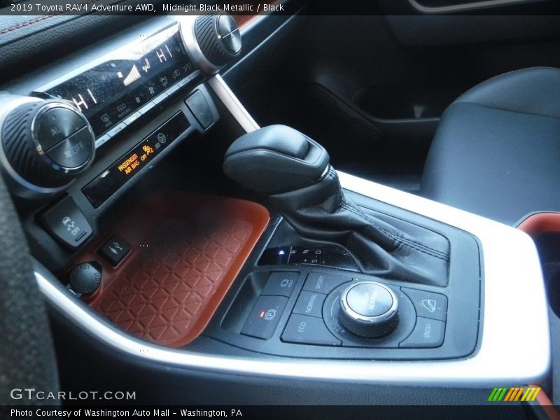 Midnight Black Metallic / Black 2019 Toyota RAV4 Adventure AWD