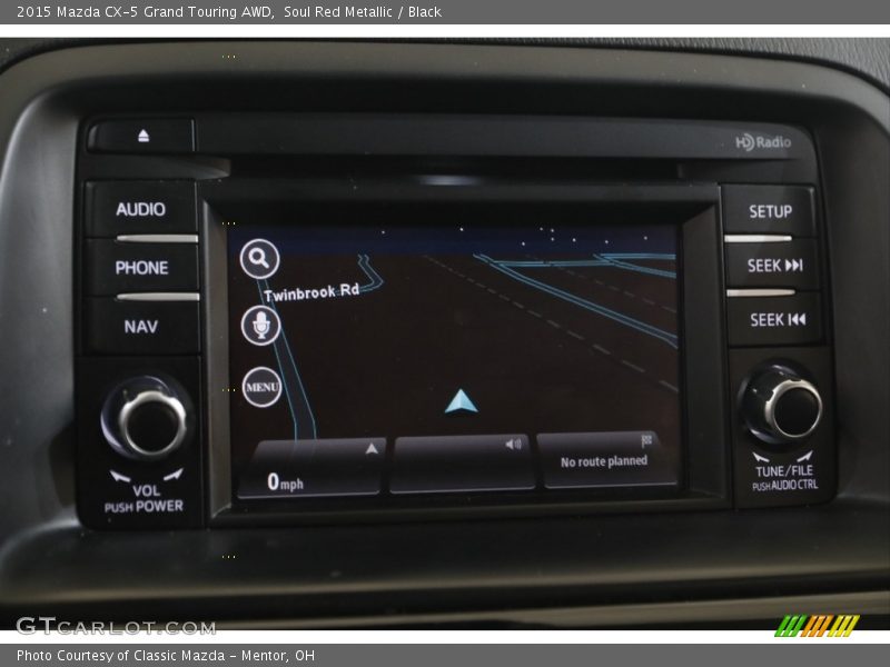 Navigation of 2015 CX-5 Grand Touring AWD
