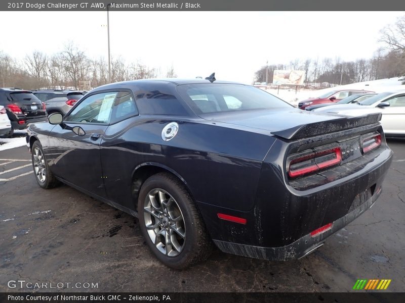 Maximum Steel Metallic / Black 2017 Dodge Challenger GT AWD