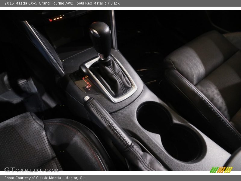 Soul Red Metallic / Black 2015 Mazda CX-5 Grand Touring AWD