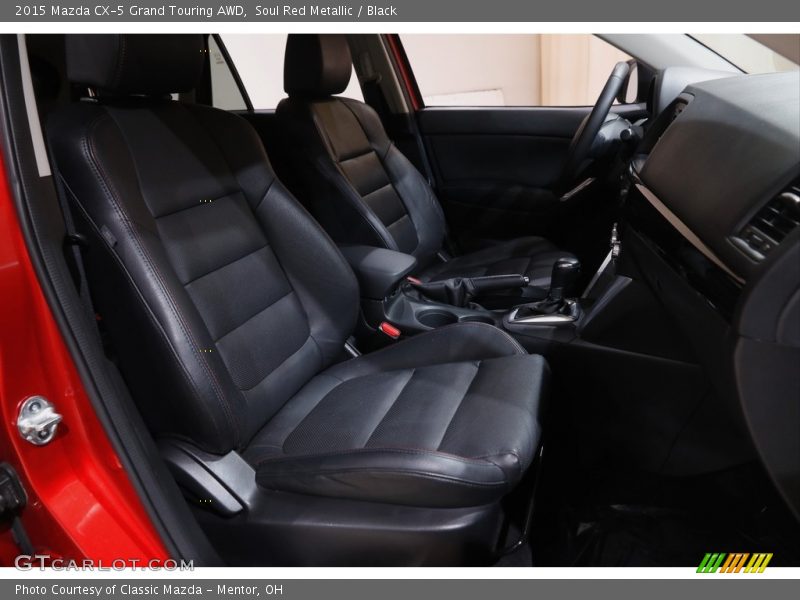 Soul Red Metallic / Black 2015 Mazda CX-5 Grand Touring AWD