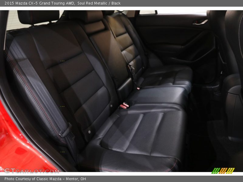 Soul Red Metallic / Black 2015 Mazda CX-5 Grand Touring AWD