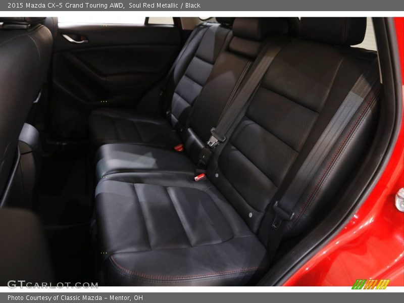 Soul Red Metallic / Black 2015 Mazda CX-5 Grand Touring AWD
