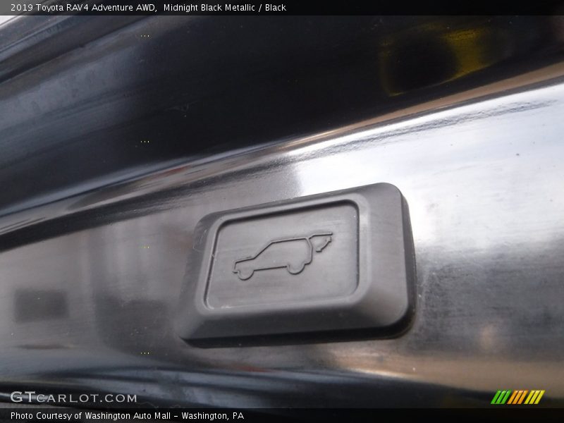 Midnight Black Metallic / Black 2019 Toyota RAV4 Adventure AWD
