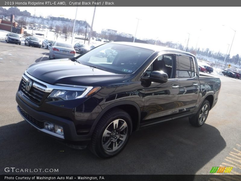 Crystal Black Pearl / Black 2019 Honda Ridgeline RTL-E AWD