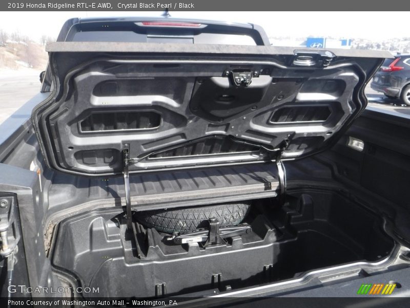 Crystal Black Pearl / Black 2019 Honda Ridgeline RTL-E AWD