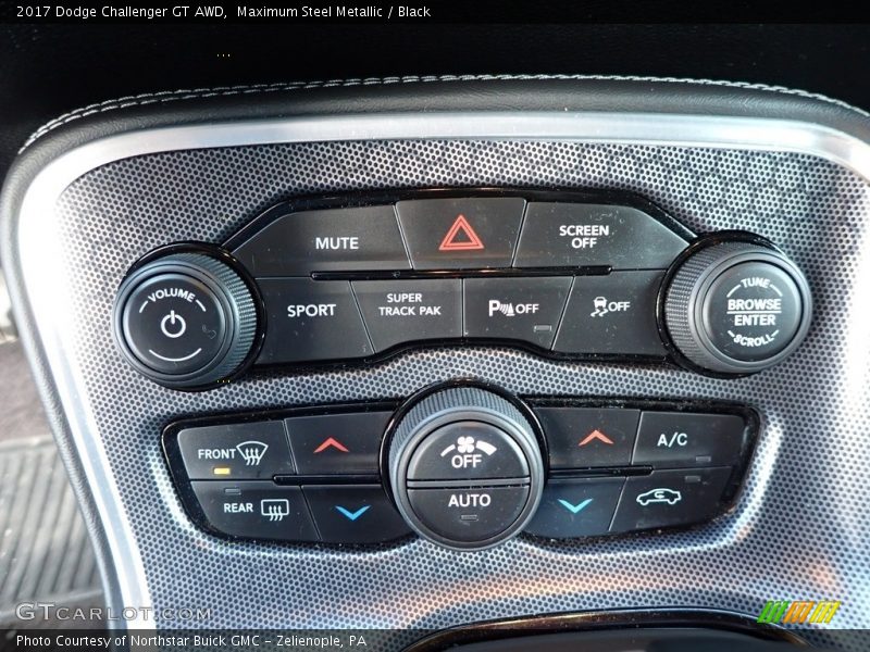 Maximum Steel Metallic / Black 2017 Dodge Challenger GT AWD