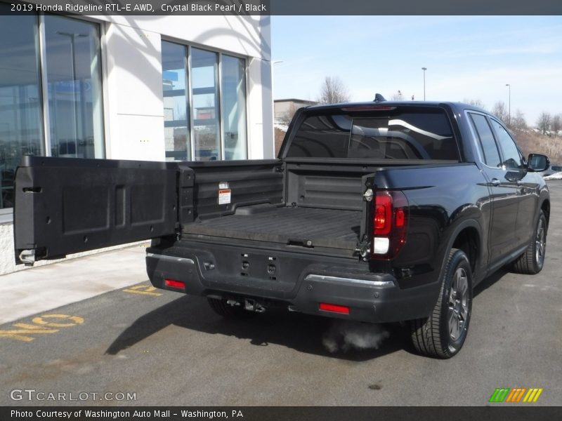Crystal Black Pearl / Black 2019 Honda Ridgeline RTL-E AWD
