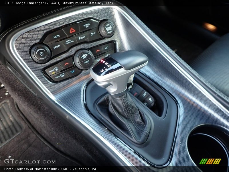 Maximum Steel Metallic / Black 2017 Dodge Challenger GT AWD