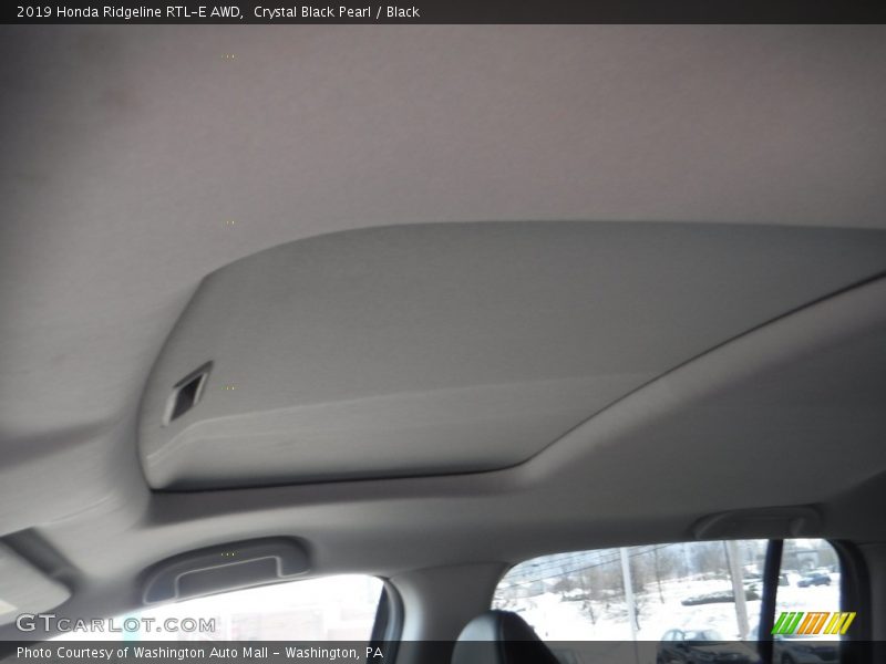 Crystal Black Pearl / Black 2019 Honda Ridgeline RTL-E AWD