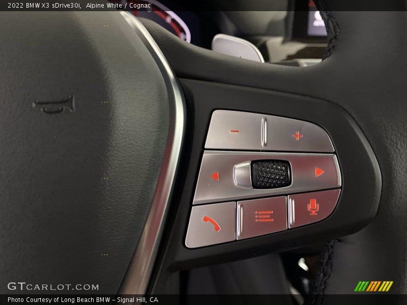 Alpine White / Cognac 2022 BMW X3 sDrive30i