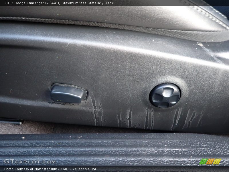 Maximum Steel Metallic / Black 2017 Dodge Challenger GT AWD