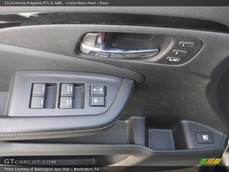 Crystal Black Pearl / Black 2019 Honda Ridgeline RTL-E AWD