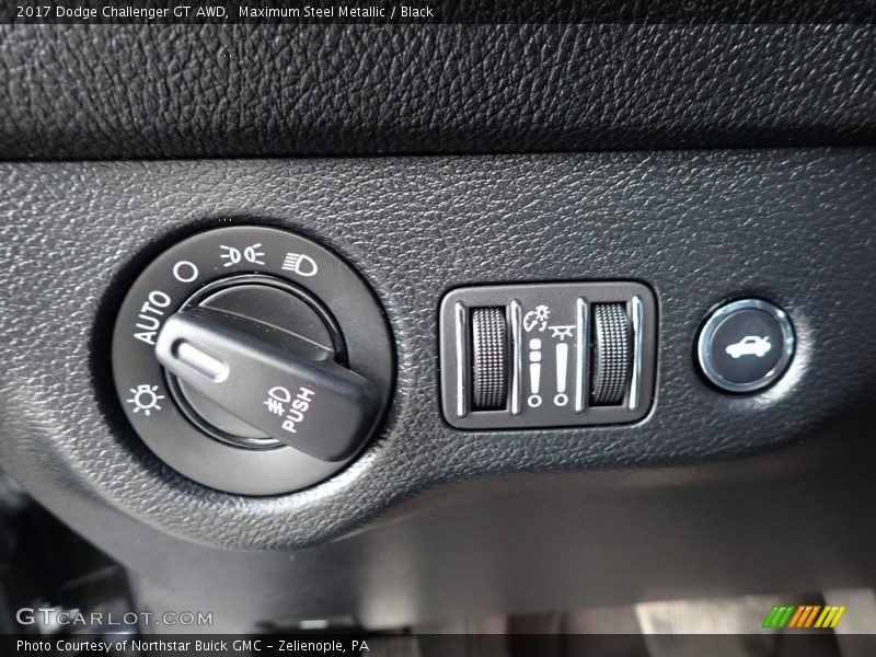 Maximum Steel Metallic / Black 2017 Dodge Challenger GT AWD