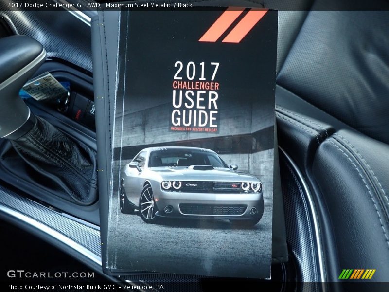 Maximum Steel Metallic / Black 2017 Dodge Challenger GT AWD