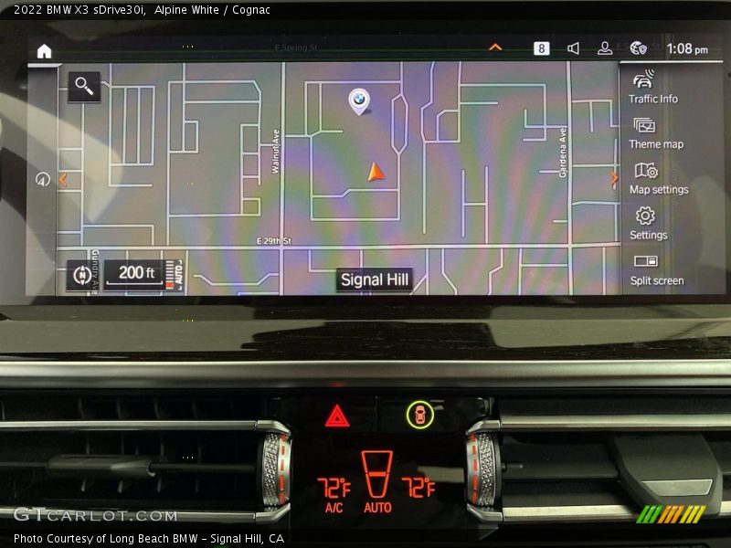 Alpine White / Cognac 2022 BMW X3 sDrive30i
