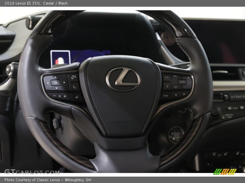 Caviar / Black 2019 Lexus ES 350