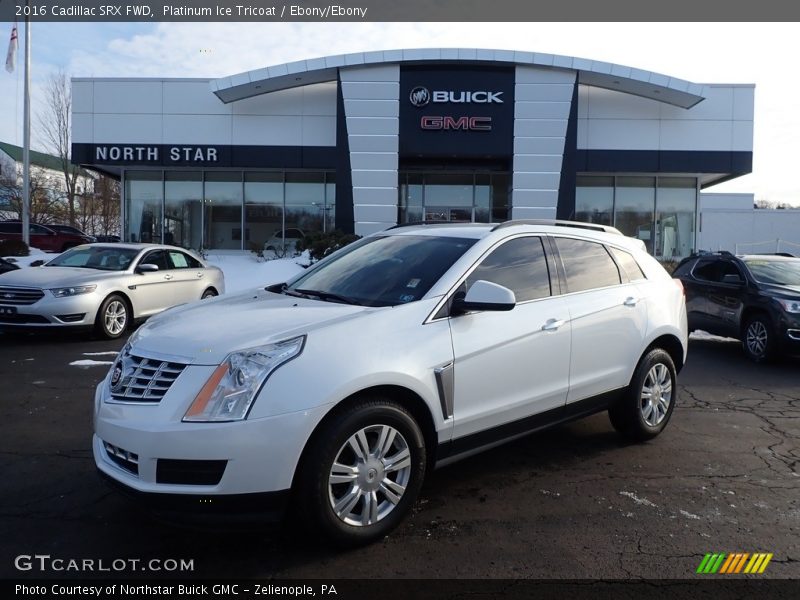 Platinum Ice Tricoat / Ebony/Ebony 2016 Cadillac SRX FWD